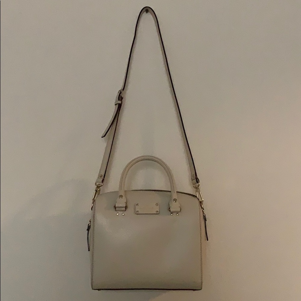 Cream Kate Spade
